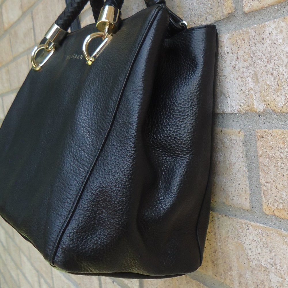 COLE HAAN black genuine leather crossbody bag. - Picture 9 of 16